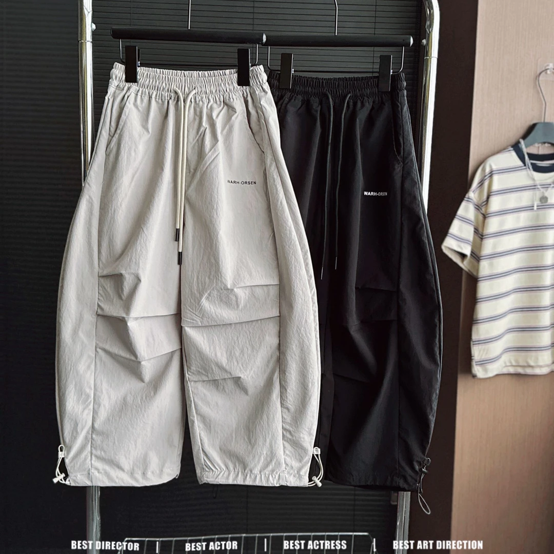 5C039夏季男童速干裤防蚊裤透气长裤薄款中大童裤子儿童运动裤