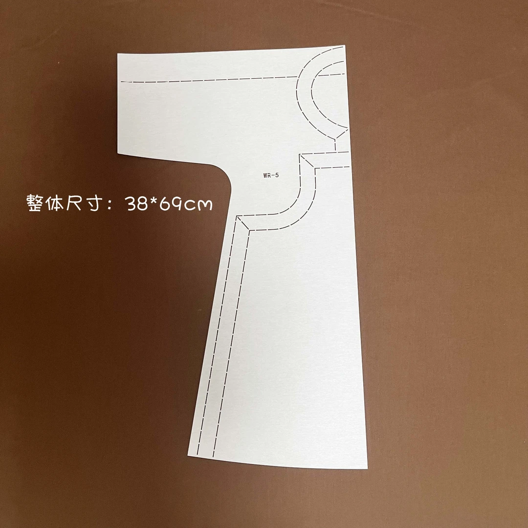 乌仁专属 WR-5 百天婴儿款 一周岁宝宝小童蒙古袍子模板