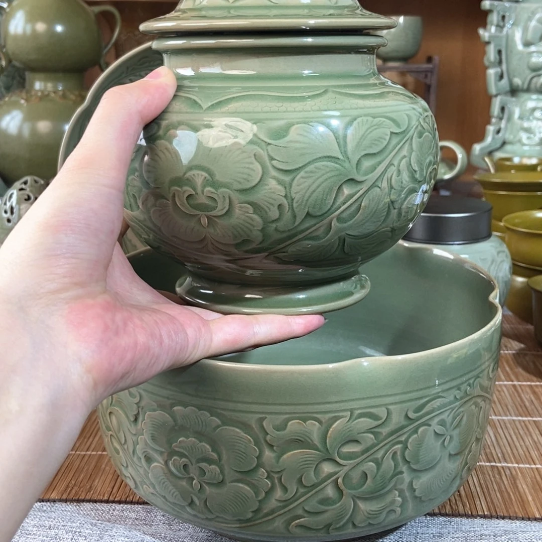 瓷片从***?省工茶叶罐➕省工水洗福利哈哈哈