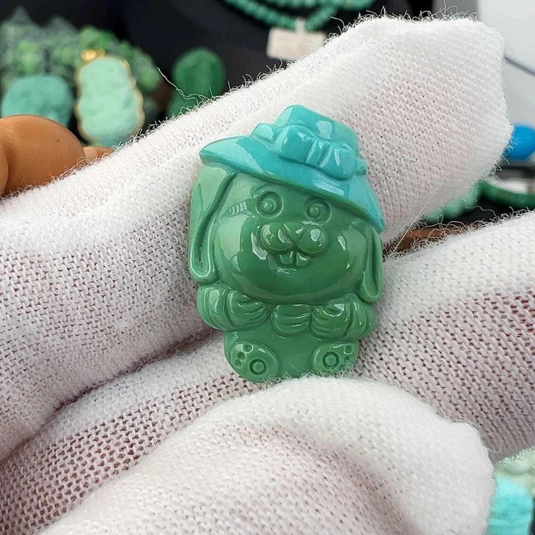 绿松石未镶嵌绿松石主播万丽