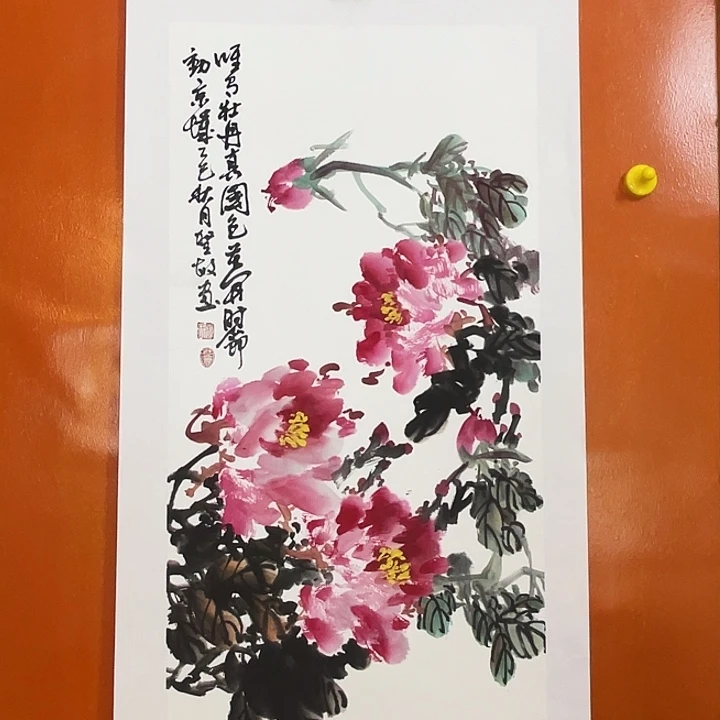 国画张圣敏先生纯手绘作品