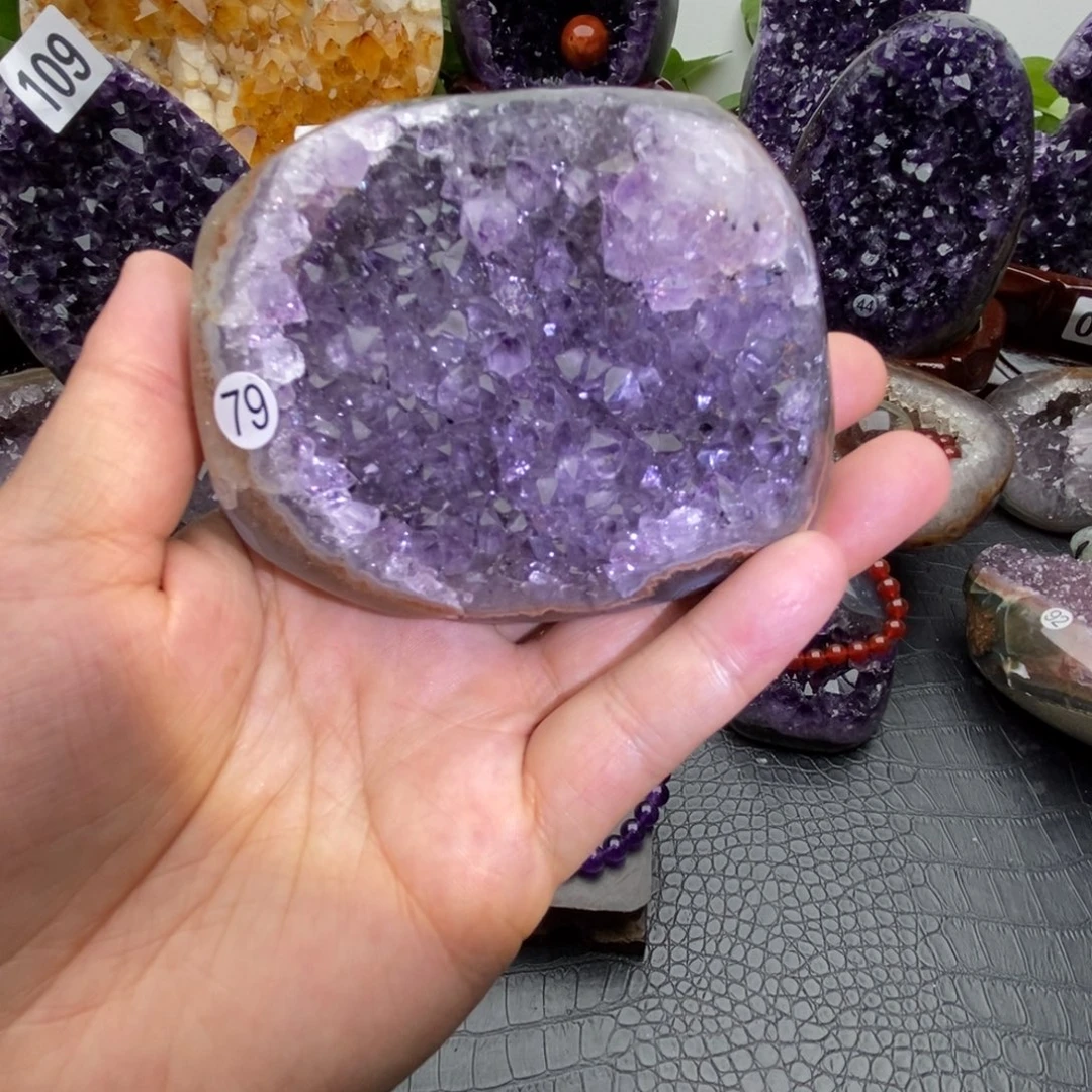 大型摆件（非配饰）未镶嵌紫晶