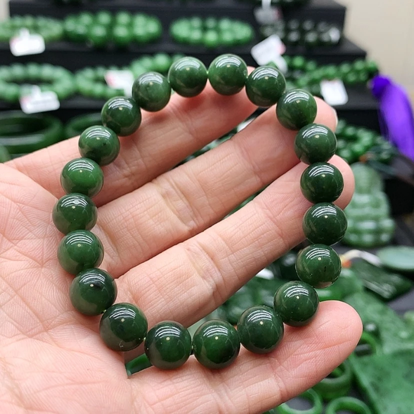 【闪购商品】和田玉（碧玉）手链未镶嵌