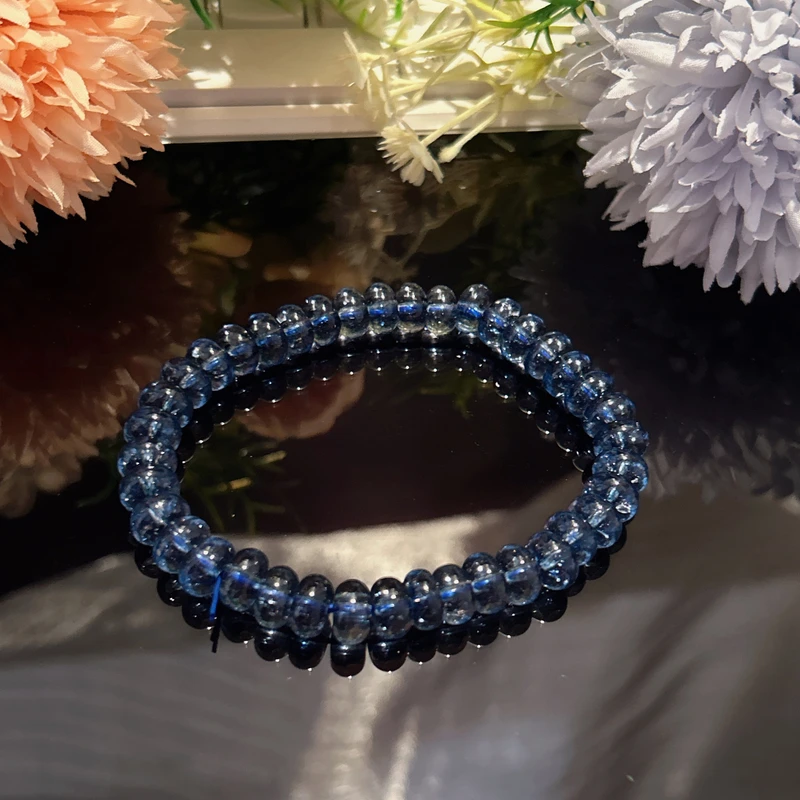 A823 卡8蓝幽算盘手串[多样性发一]