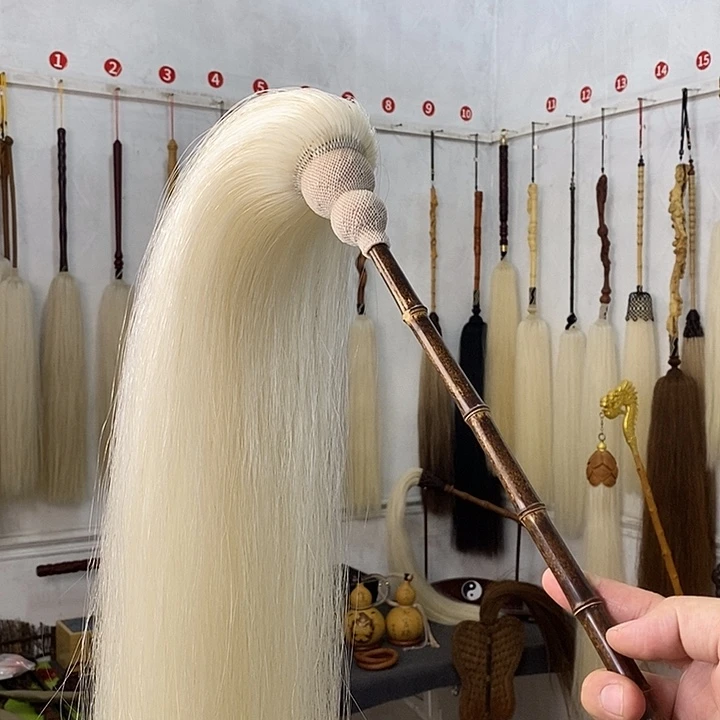 紫竹葫芦马尾拂尘