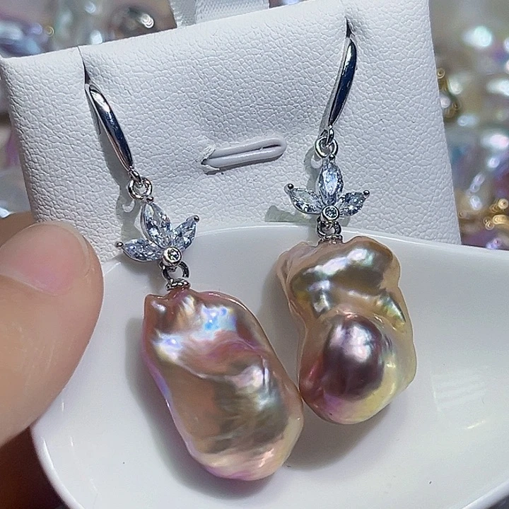 未镶嵌耳饰淡水珍珠