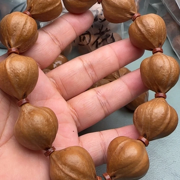 言***1手串橄榄核橄榄核原皮铁核三面佛