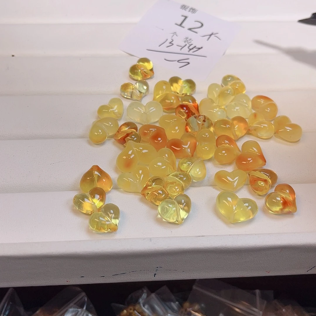 水晶珠宝半成品未镶嵌12 。