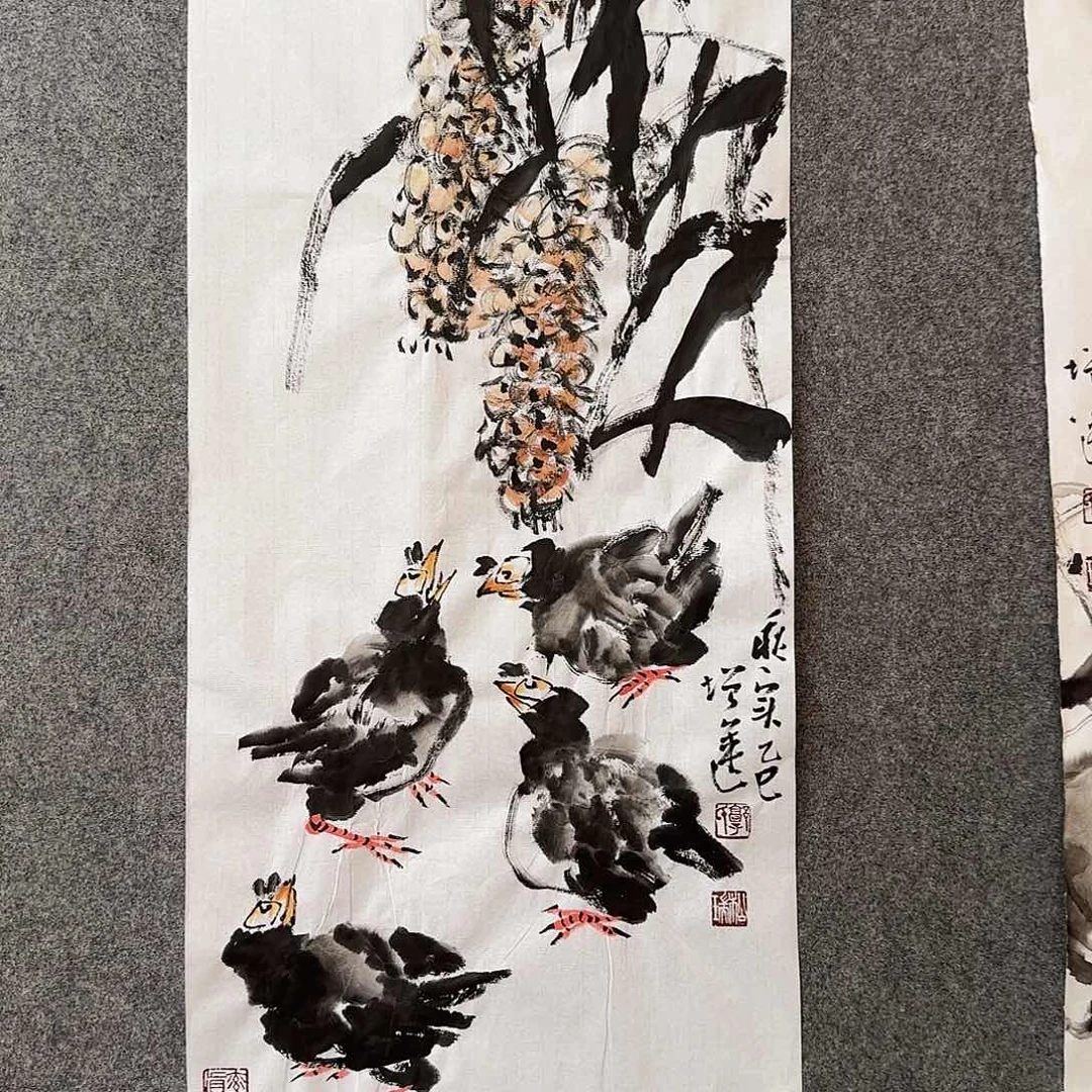 国画郭增运老师手绘作品