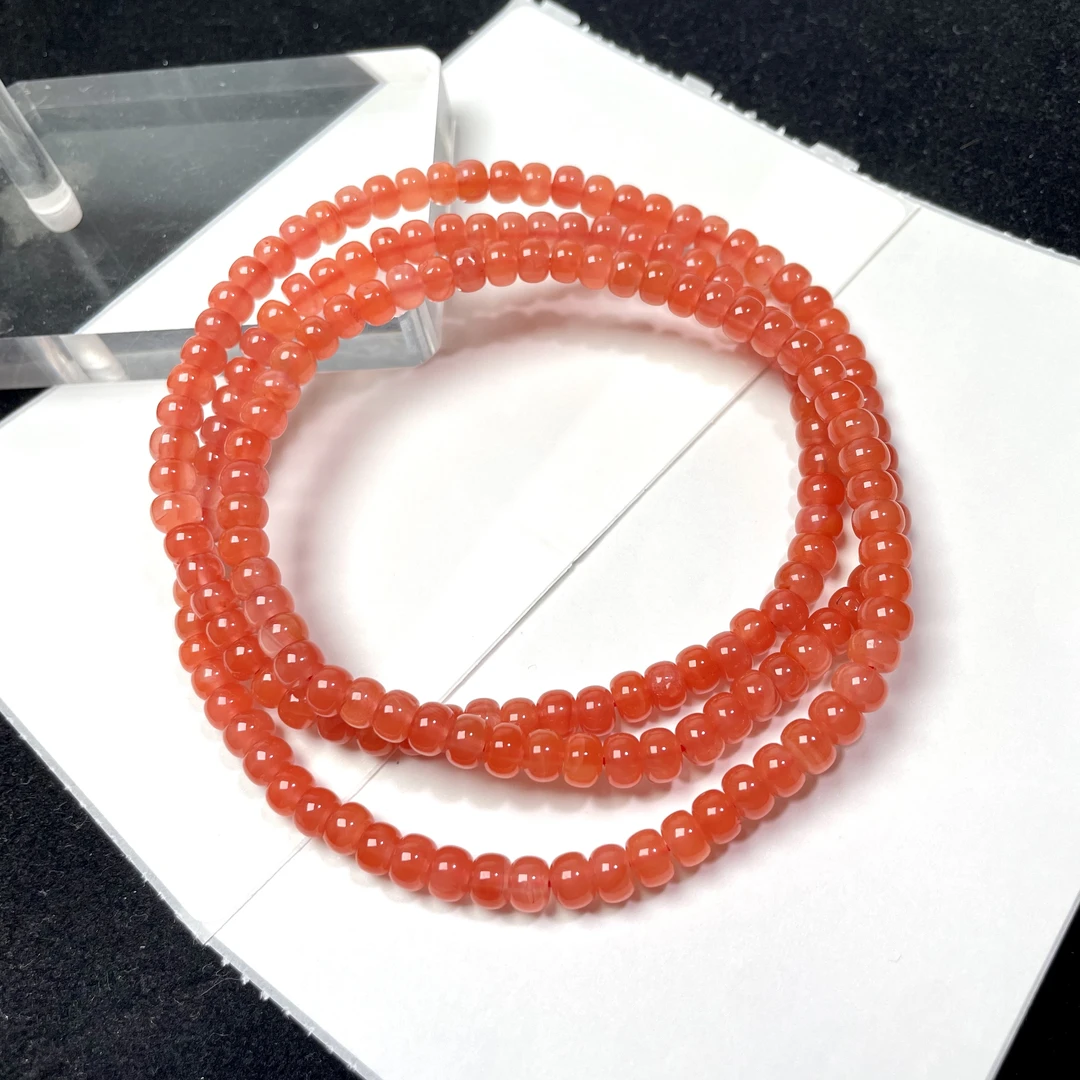 冰红南红多圈5mm KT25021903