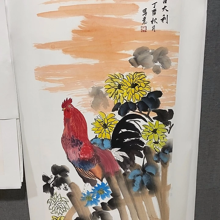 国画手写手绘作品50