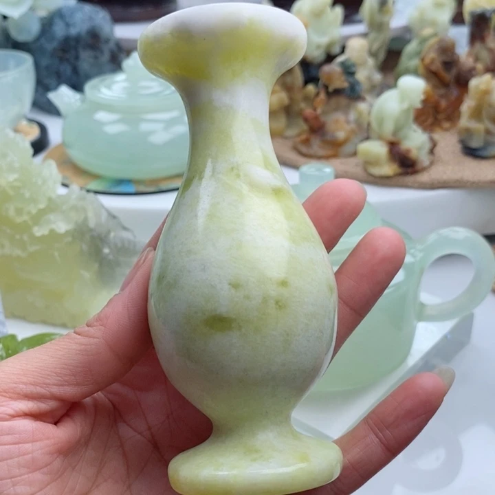 岫玉四大名玉摆件未镶嵌