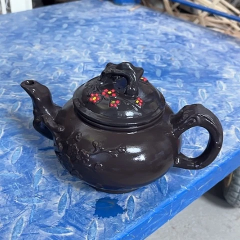 微瑕，不能明火，水壶400毫升每日梅花