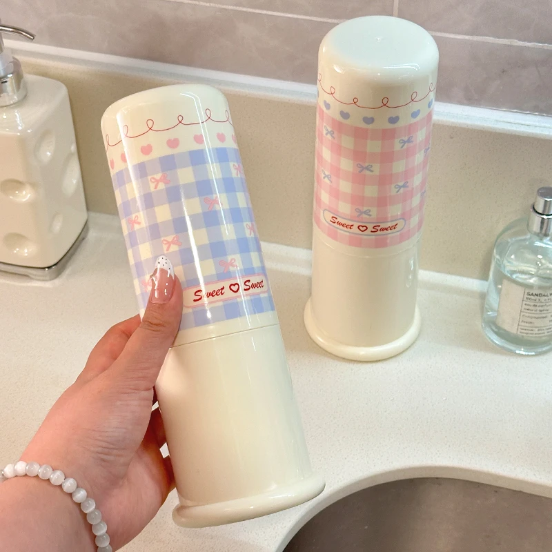 旅行漱口杯便携式牙杯情侣刷牙杯子学生宿舍家用三合一洗漱水杯