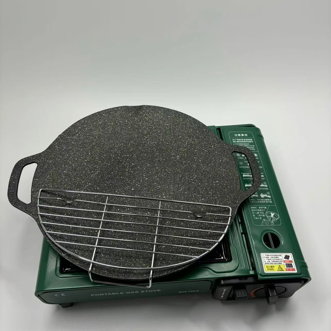 便携式卡式炉铸铁烧板x携带套装（D9）