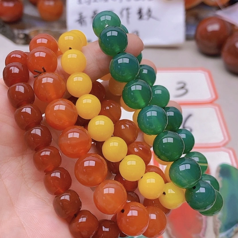 【闪购商品】未镶嵌玛瑙/玉髓珠宝半成品木*✈