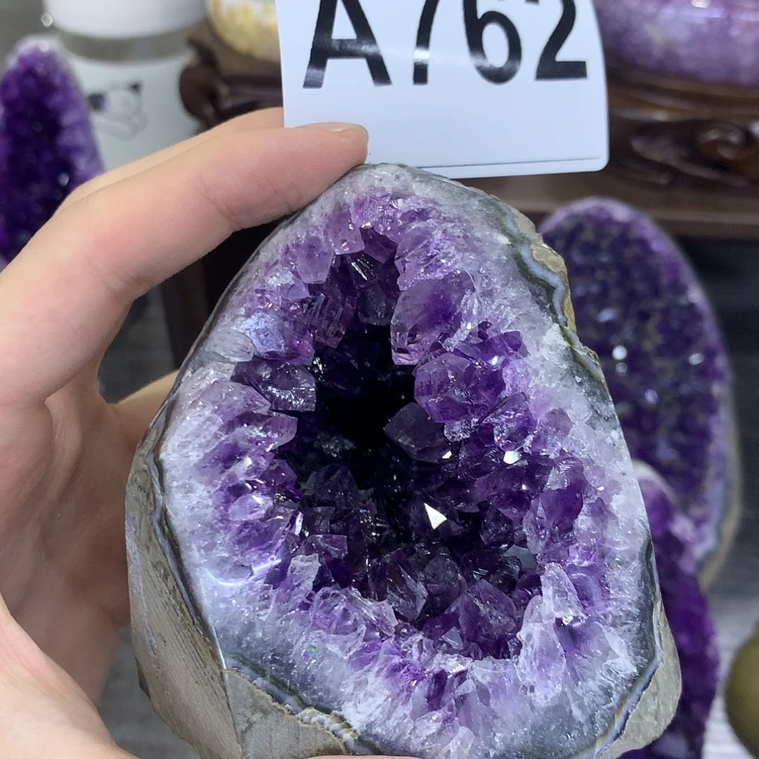 紫晶珠宝半成品未镶嵌762