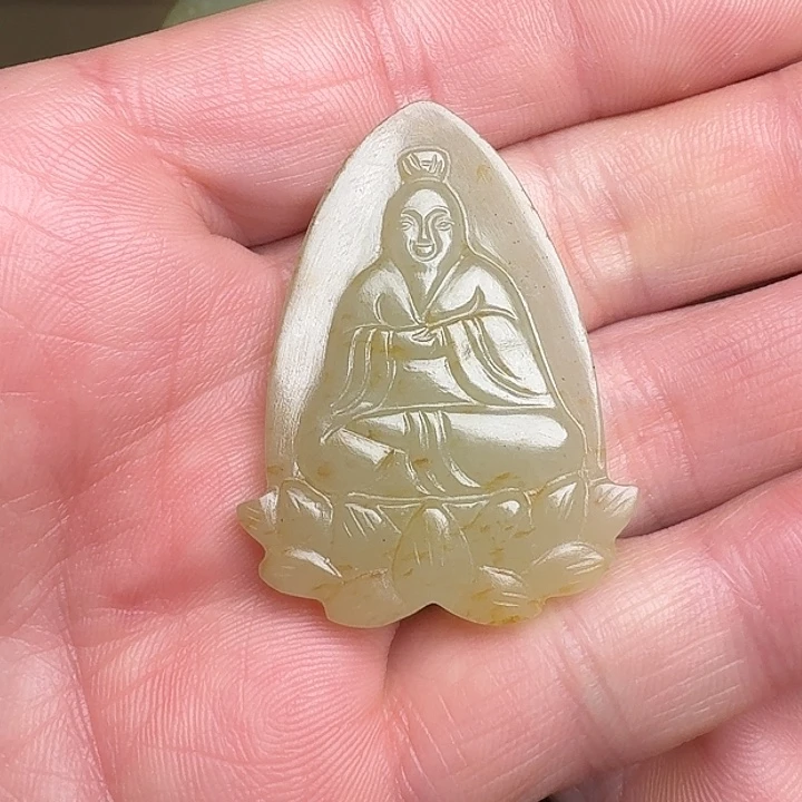 和田玉挂件未镶嵌