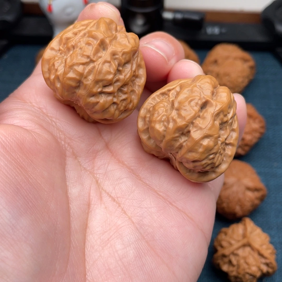 文玩核桃把件全品蛙蛙35