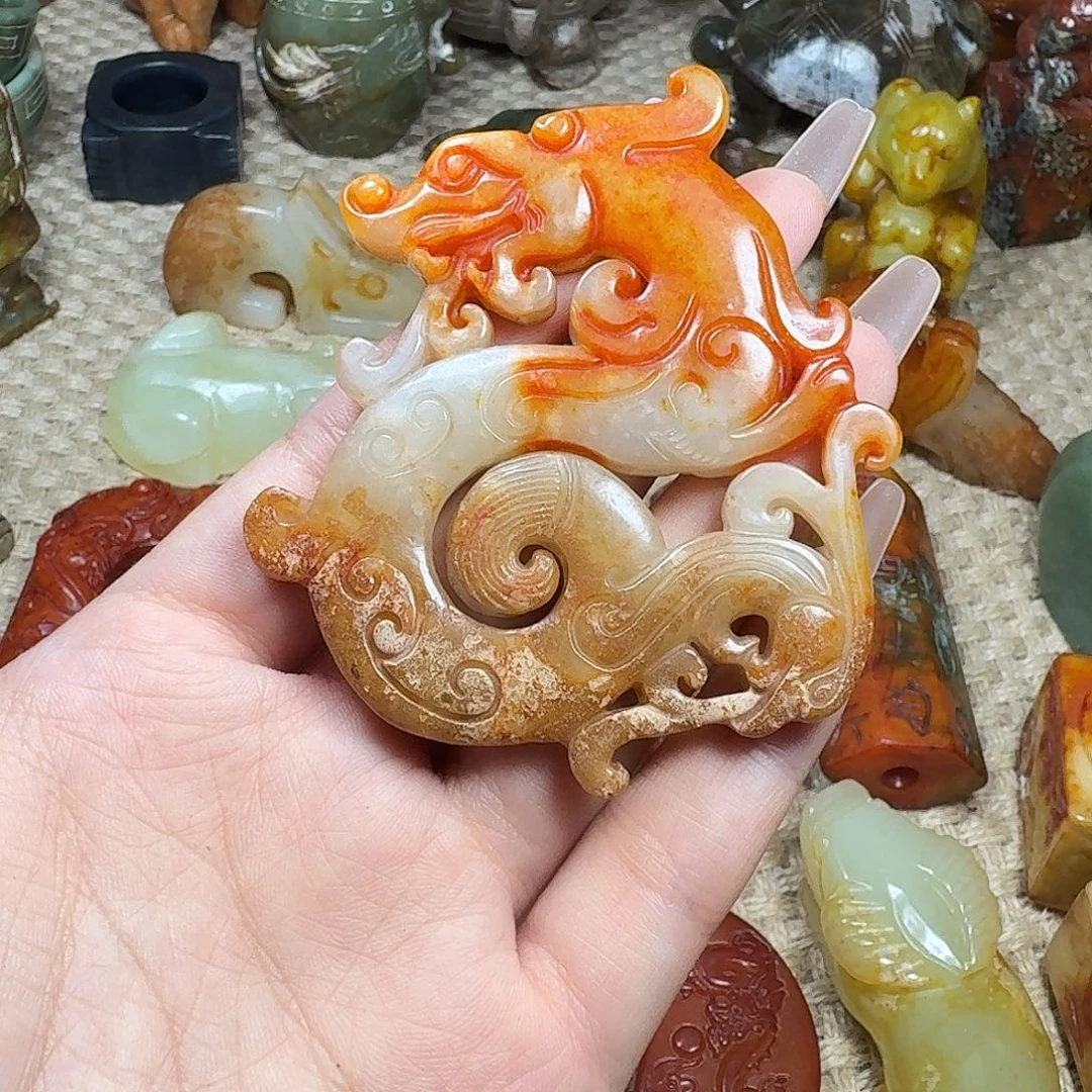 白玉菩提吊坠挂件