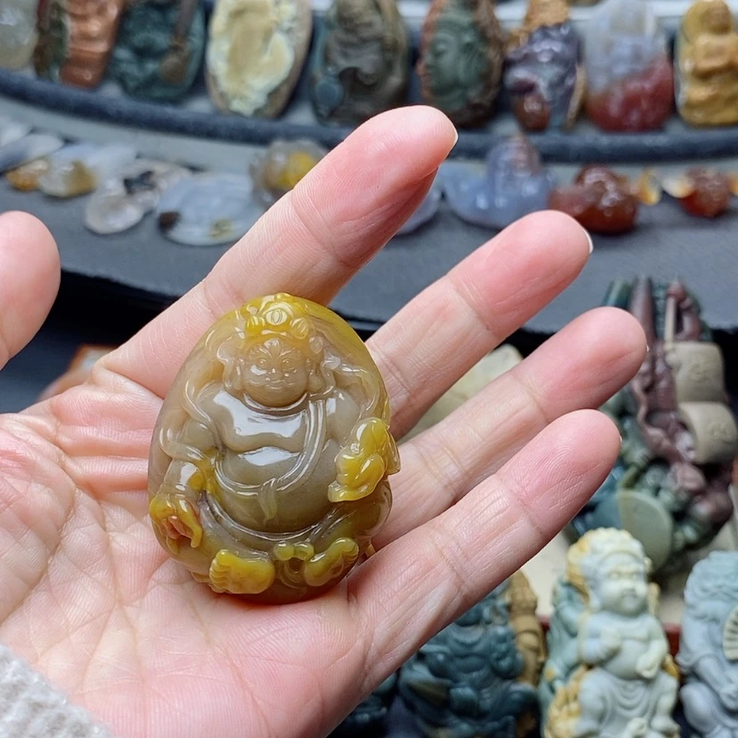 【闪购商品】定制石英质玉吊坠未镶嵌