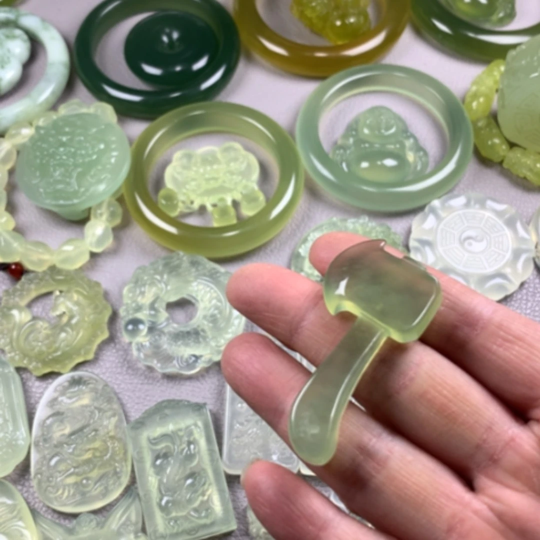 【闪购商品】未镶嵌蛇纹石玉2025新款岫玉