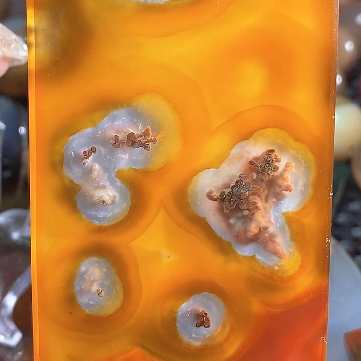 正***存玛瑙/玉髓未镶嵌颈饰