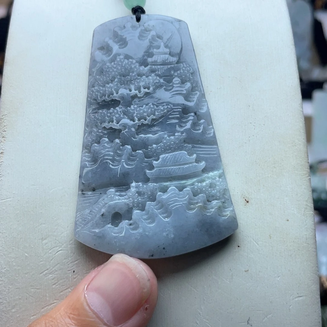 【闪购商品】颈饰未镶嵌翡翠秦****达翡翠