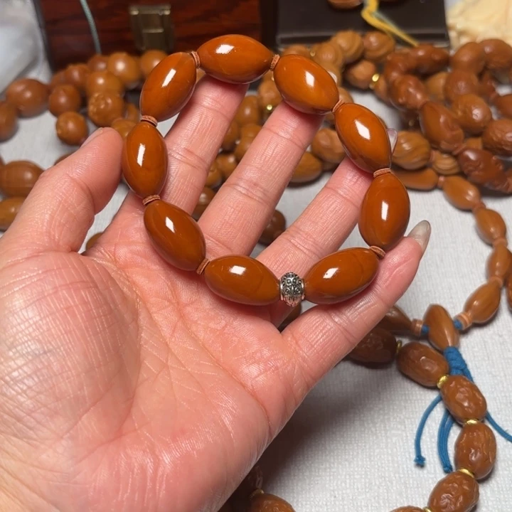 橄榄核手串/手链1.3光珠手串