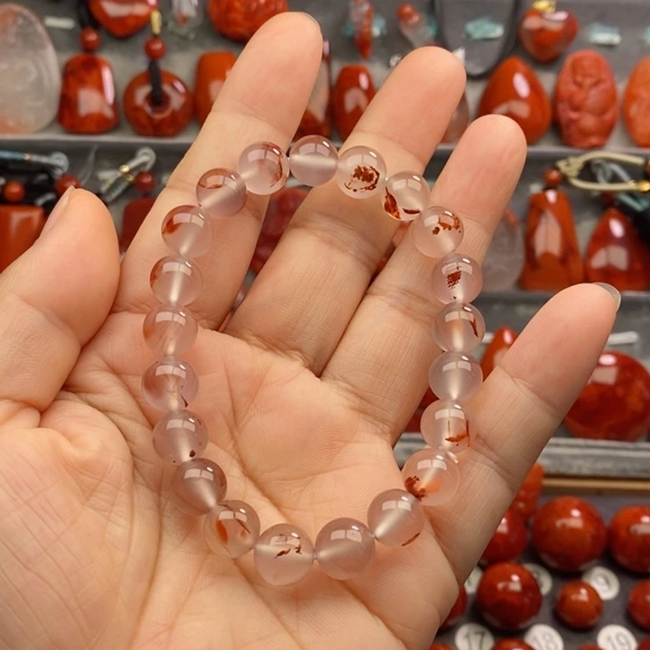 手串未镶嵌南红玛瑙