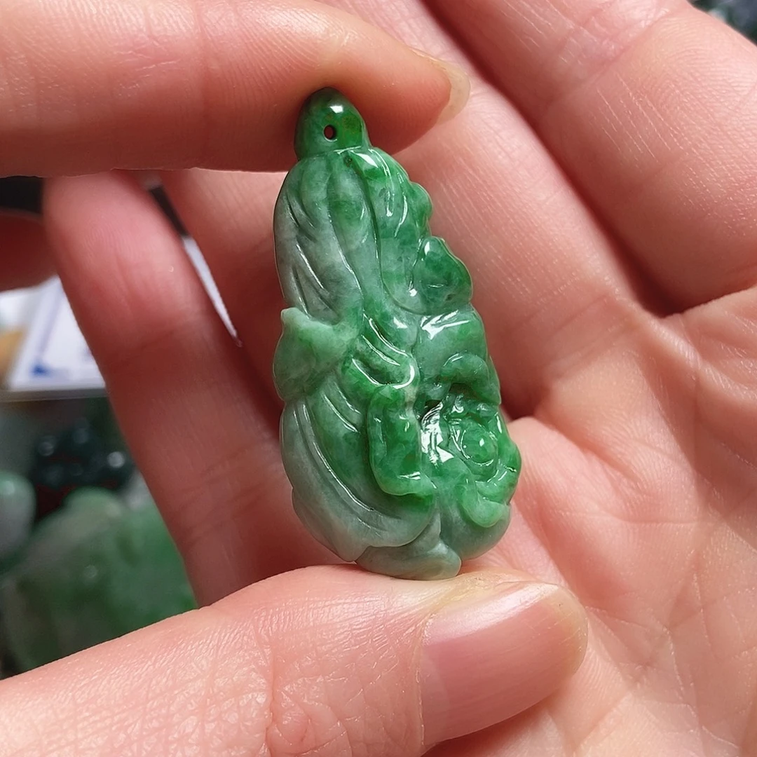 翡翠散珠百财翡翠