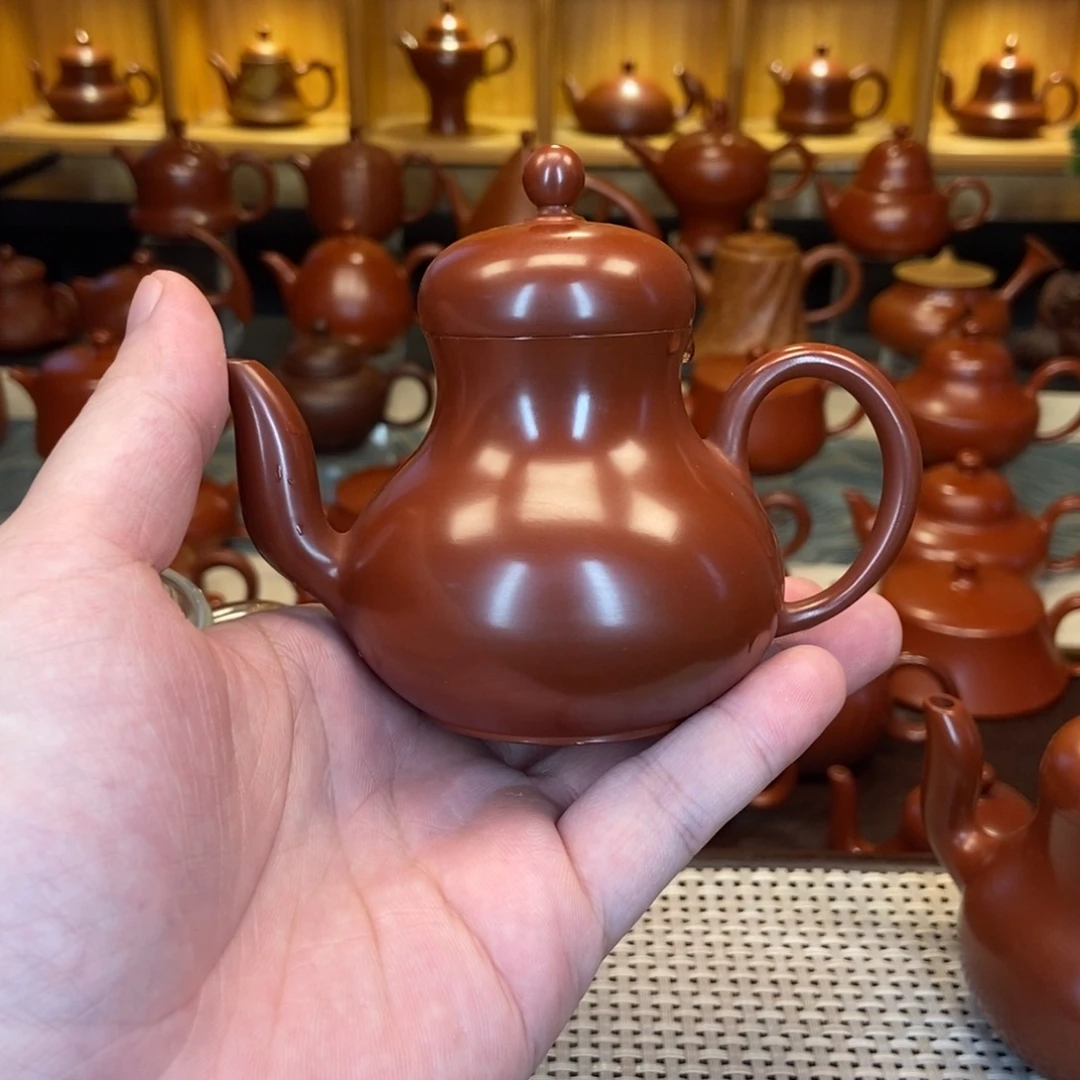 茶壶紫砂四**行潮州手拉壶