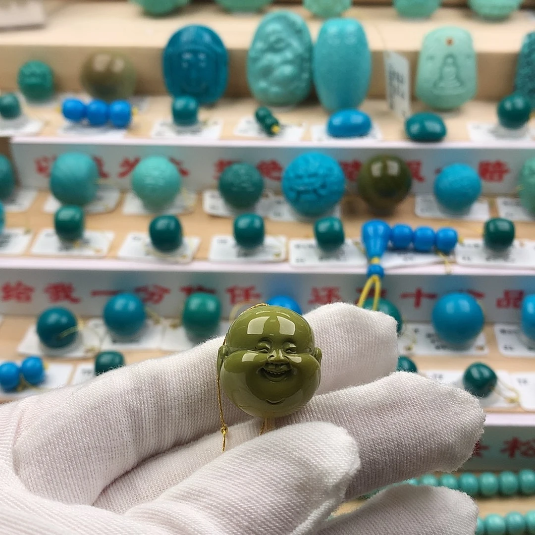 绿松石未镶嵌配饰