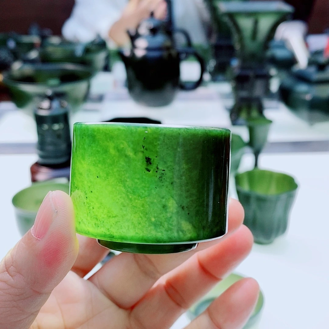 未镶嵌和田玉（青玉）把件福利