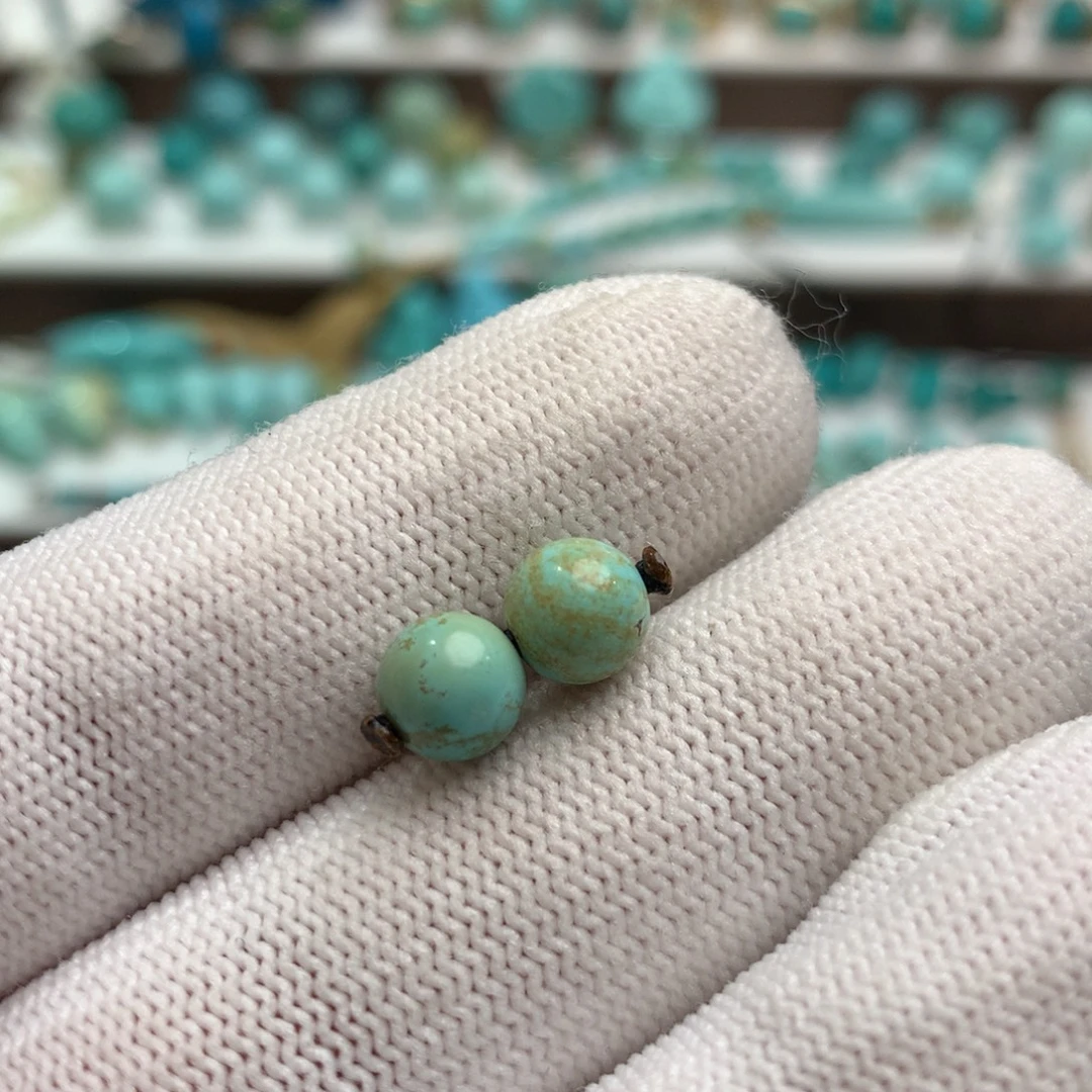 绿松石未镶嵌散珠