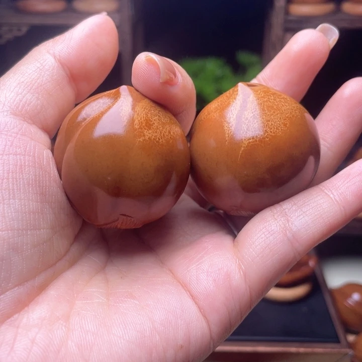 吊坠橄榄核寿桃手球3.5