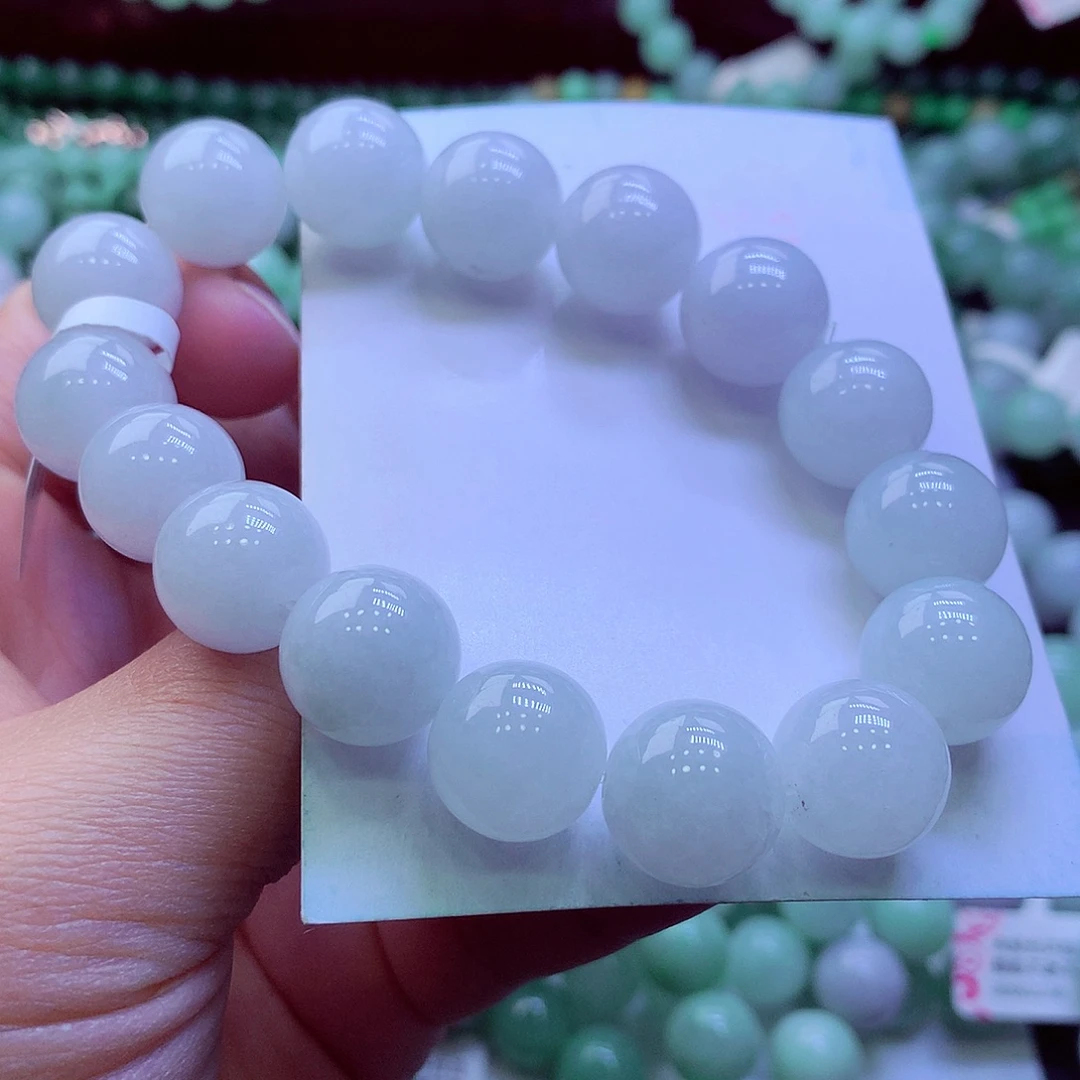 翡翠未镶嵌毛衣链