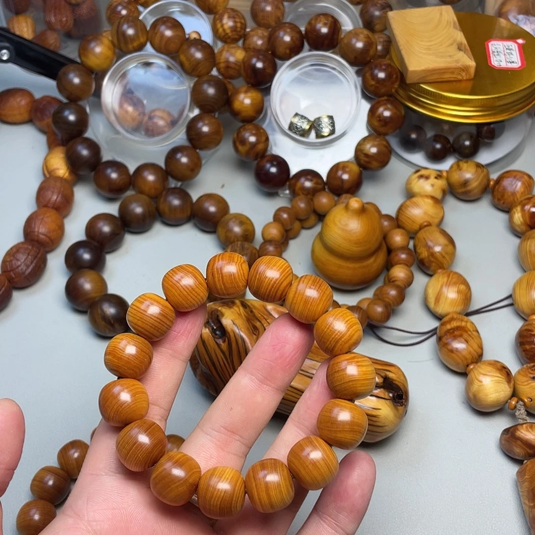 柏木（崖柏）太行崖柏老形1314黄粉茶