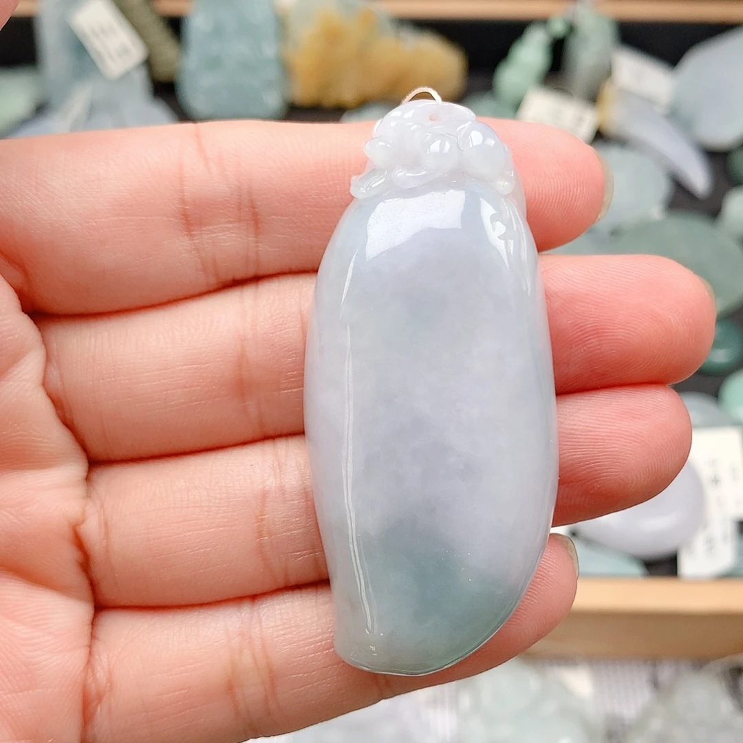 翡翠未镶嵌吊坠(不含链)18福瓜