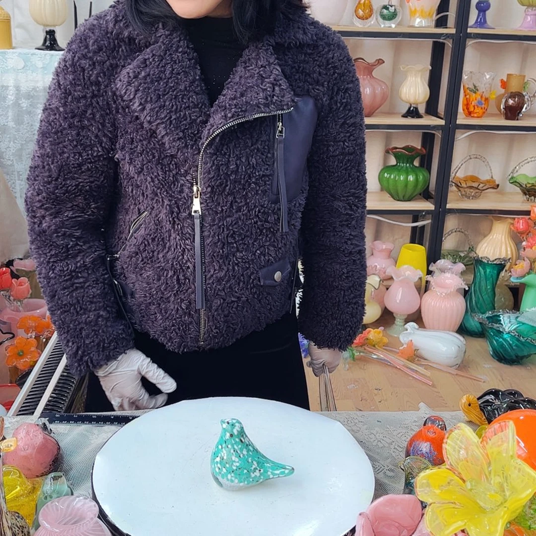 鸟福利琉璃工艺品