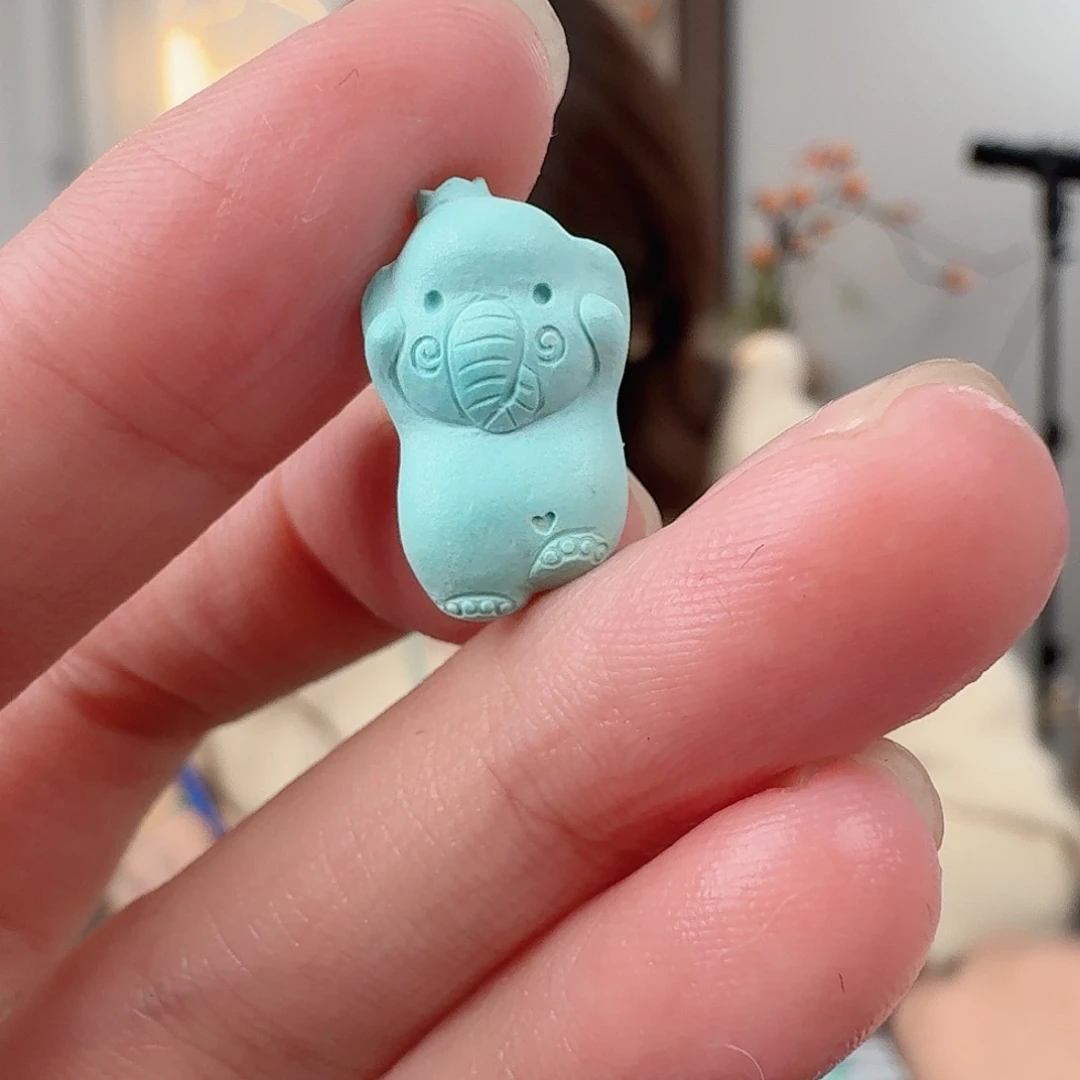 绿松石未镶嵌珠宝半成品