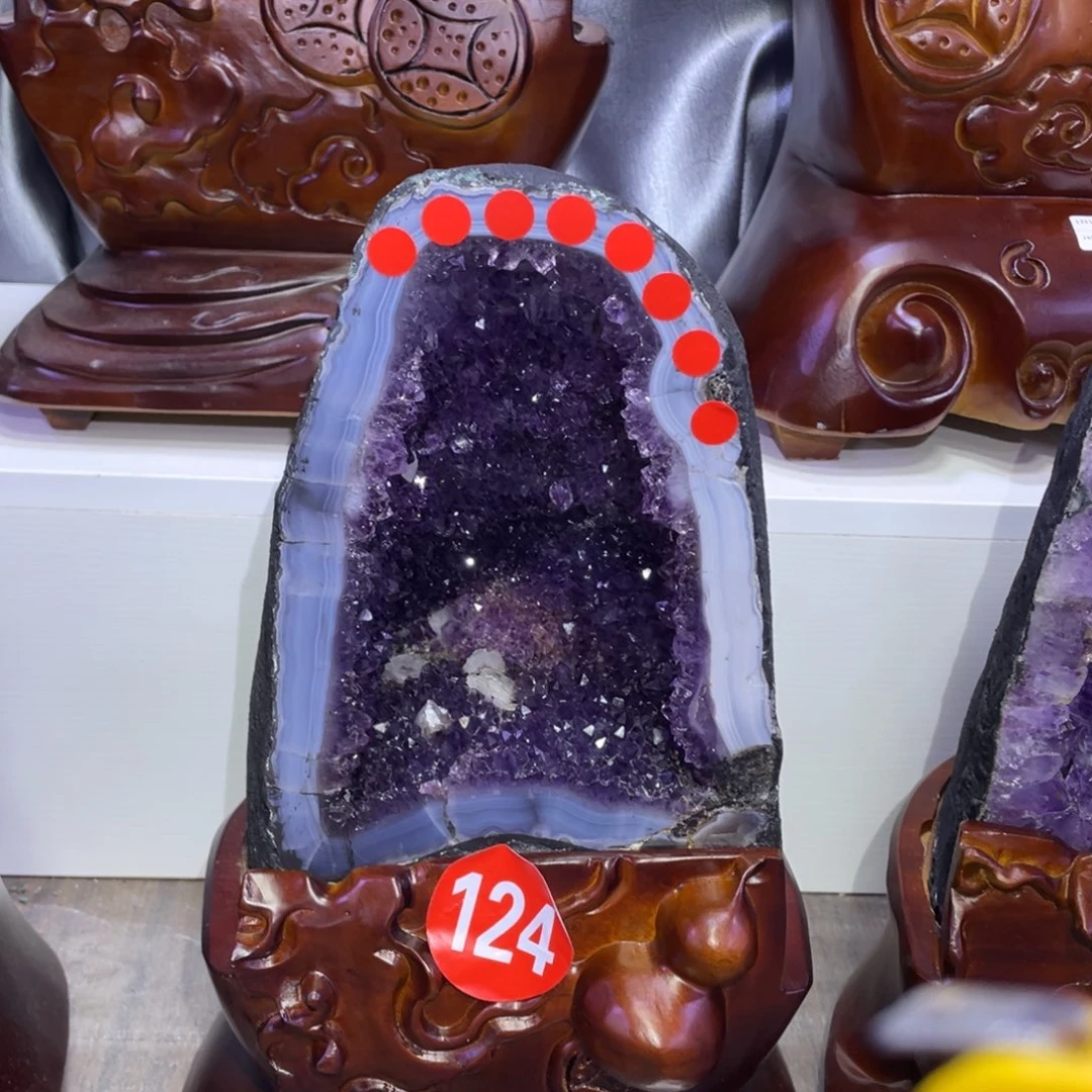 未镶嵌大型摆件（非配饰）紫晶