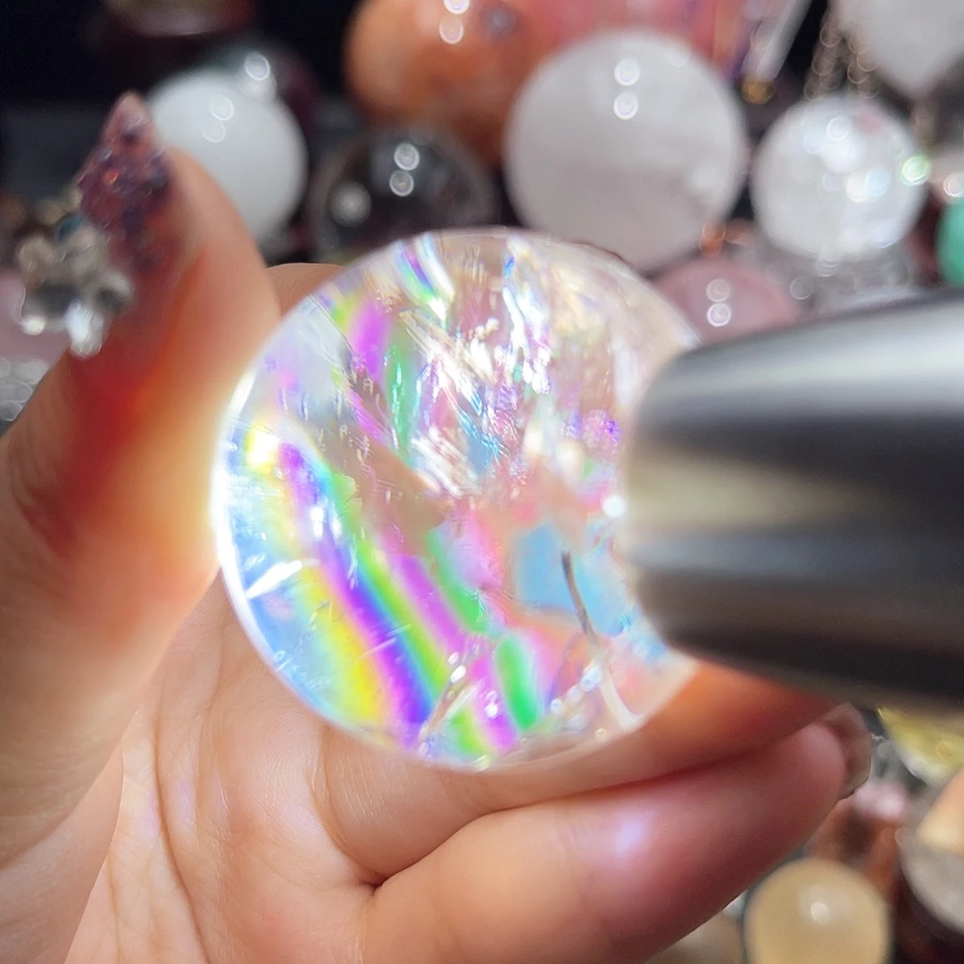 水晶珠宝半成品未镶嵌微瑕3.73