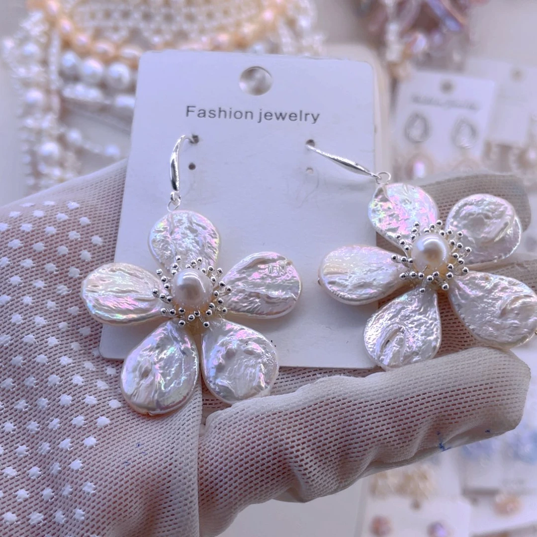 未镶嵌耳饰淡水珍珠