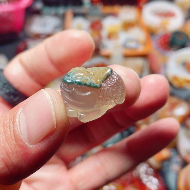 玛瑙/玉髓颈饰未镶嵌旯*