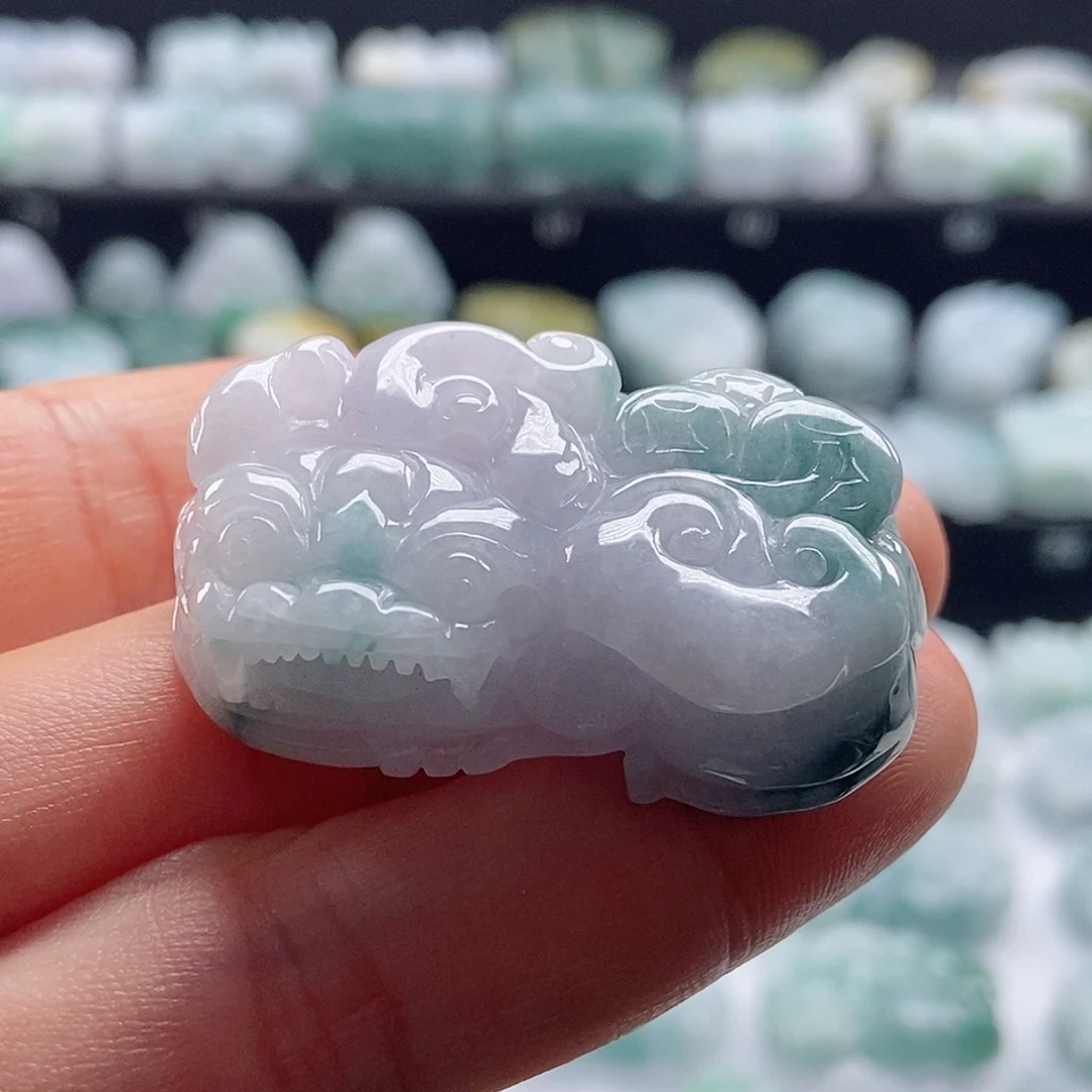 颈饰未镶嵌翡翠翡翠貔貅