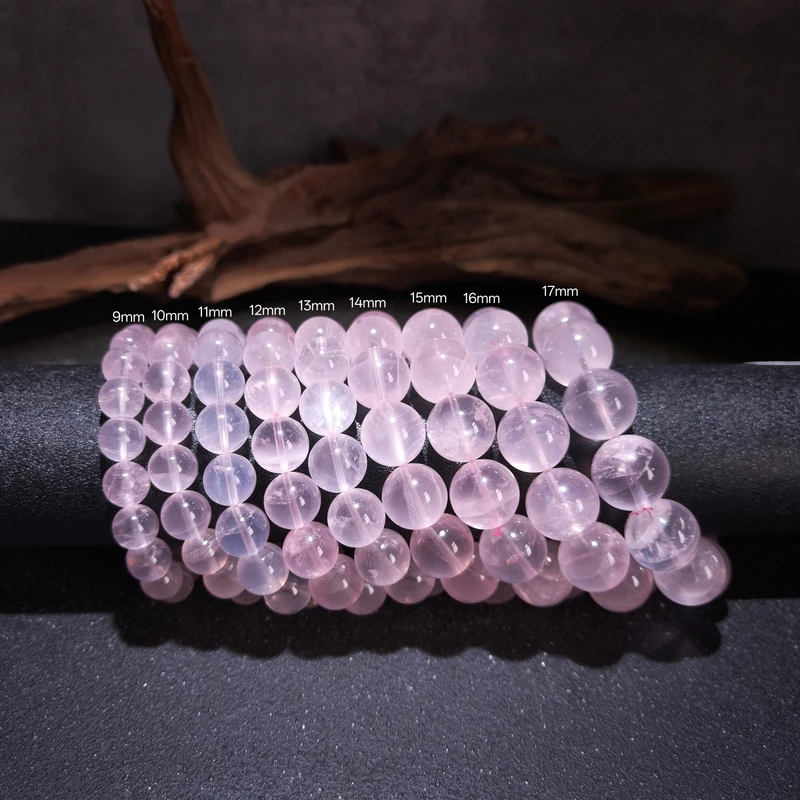 【黑胖珠宝】H0666 粉水晶手链 多样性发其一