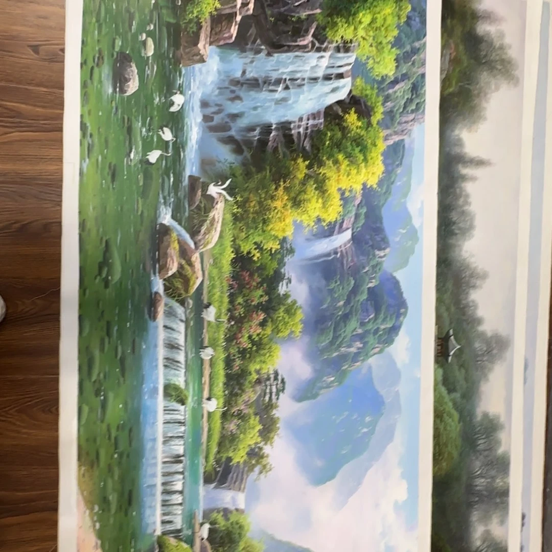 油画加油加油努力加油加油