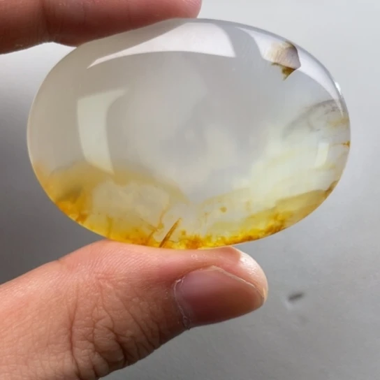 玛瑙/玉髓颈饰未镶嵌冬***草