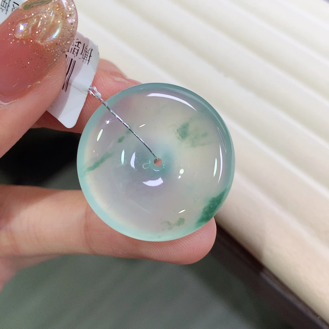 翡翠未镶嵌颈饰25.2-5.8